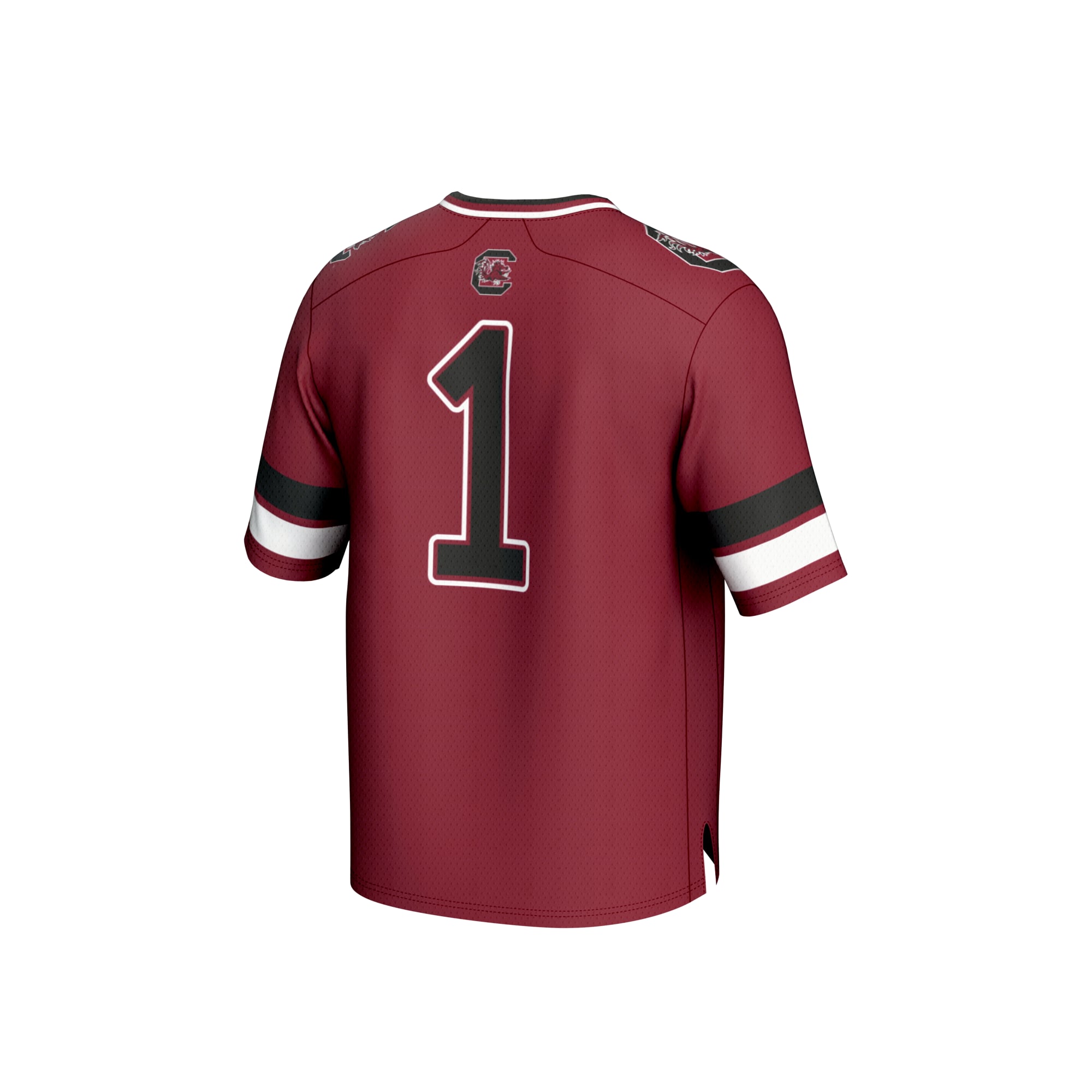 Youth #1 Garnet South Carolina Gamecocks Lightweight Collegiate Football Fashion Jersey