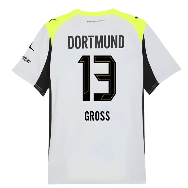 Borussia Dortmund 2025-2026 Away Jersey - Adult