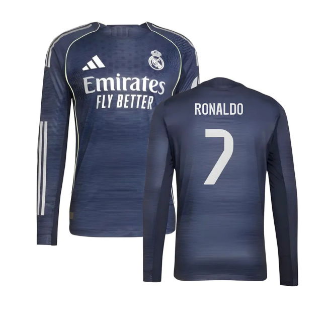 Real Madrid (rm) Official 2025-2026 Away Soccer Jersey - Official