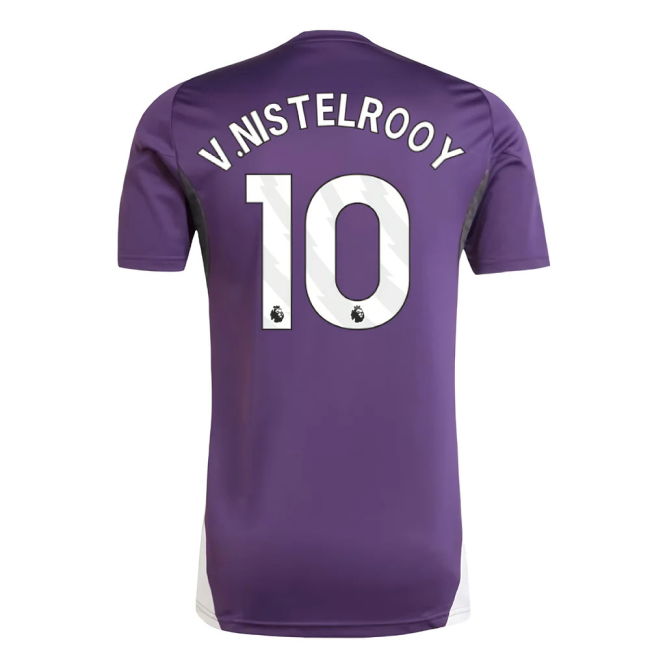 2025-2026 Man Utd Training Jersey (Aurora Plum) (V.Nistelrooy 10)