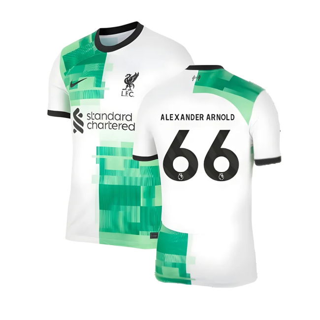 Replica 2023-2024 Liverpool Away With Vintage Design - Easy Care