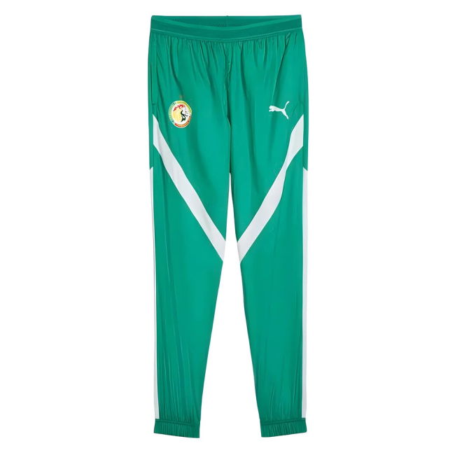 Exclusive-Design 2024-2025 Senegal Prematch Woven Pants (Green)
