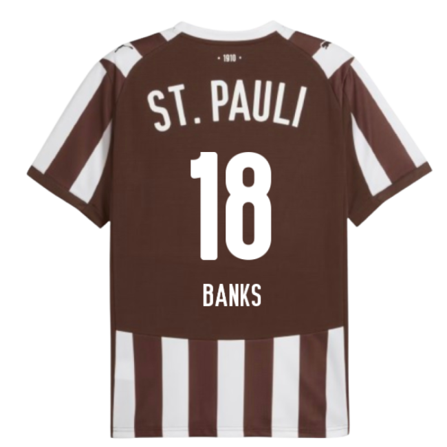 Football Club Banks Home Top-tier Jersey Lightweight Athletic Fit