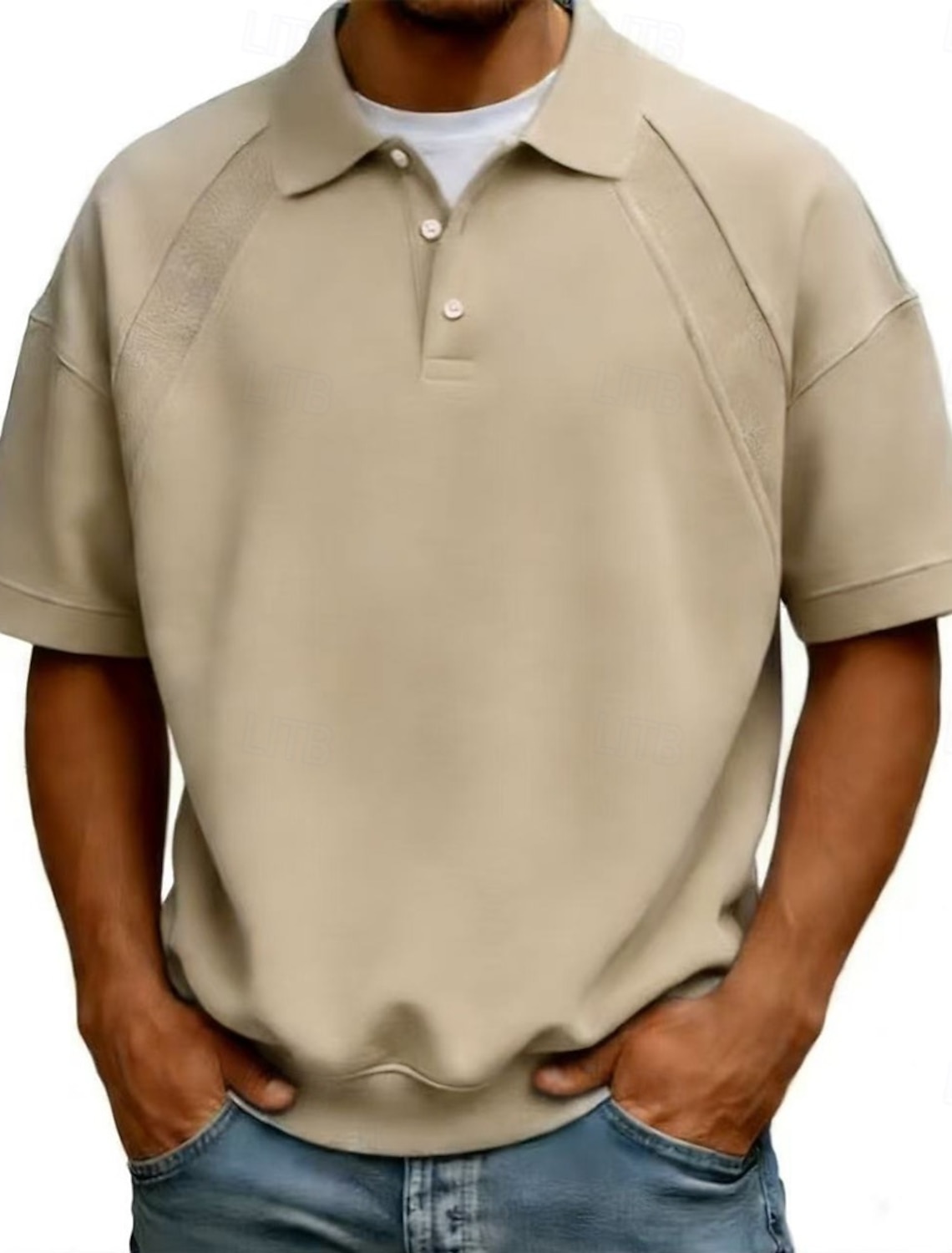 Men's Polo Shirts Casual Business Turndown Short Sleeve Fashion Basic