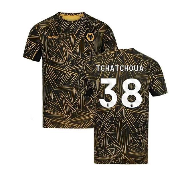 2025-2026 Wolves Home Moisture-Wicking Premium Fashionable Black#641