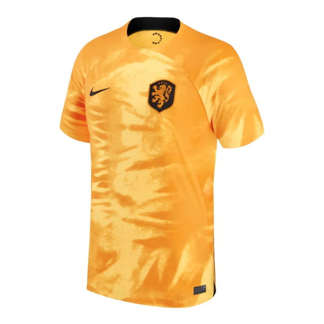 2022-2023 Holland Home Shirt (Timber 2) Authentic Oranje