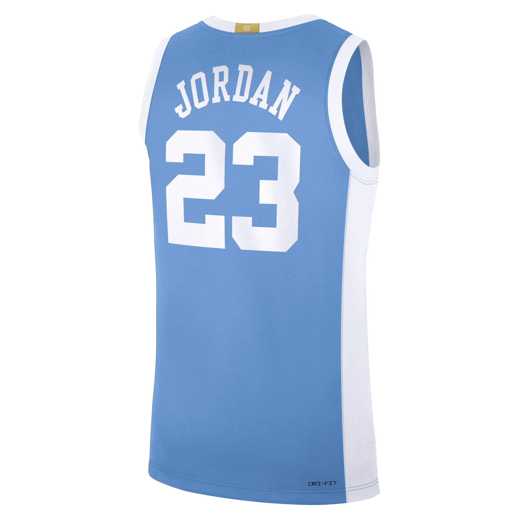 [NJP] Michael Jordan North Carolina Tar Heels Road Replica Basketball Jersey - Carolina Blue