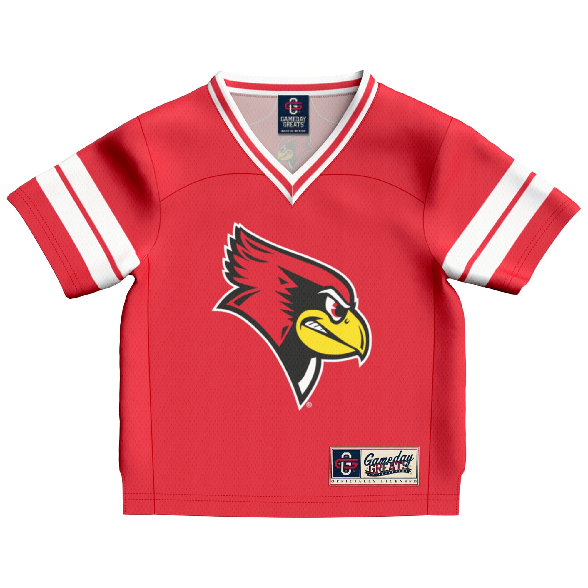 [DDG] Illinois State Redbirds GameDay Greats Toddler Lightweight Collegiate Football Fashion Jersey - Red