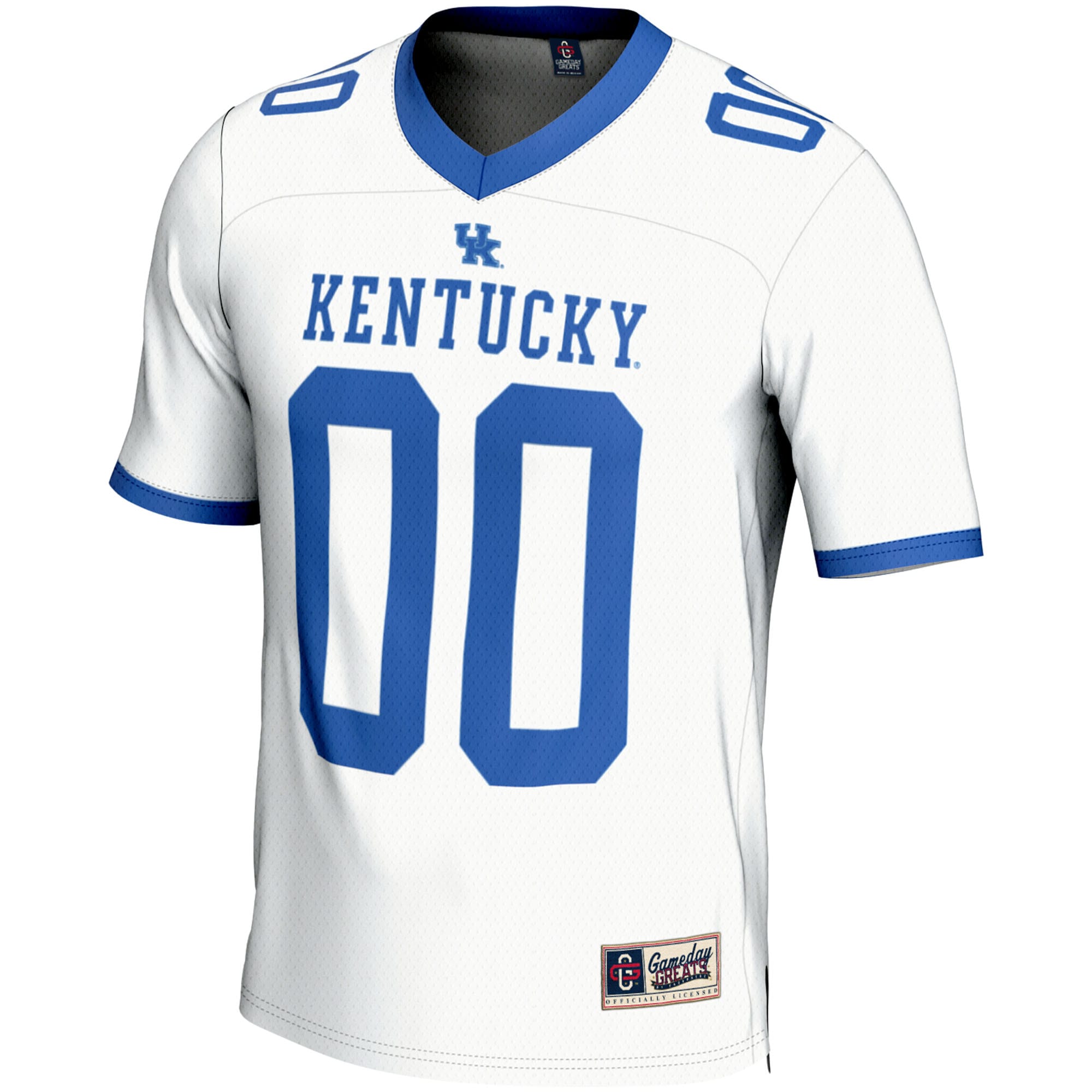 [DDG] Kentucky Wildcats GameDay Greats NIL Pick-A-Player Football Jersey - White