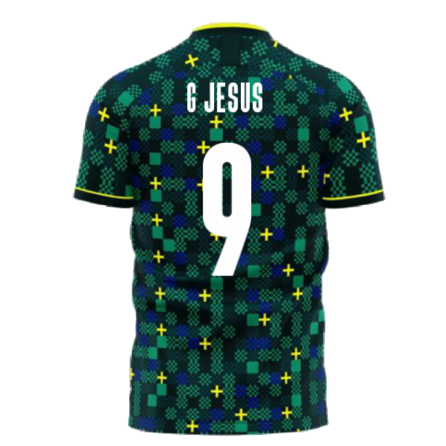 Cup Brazil 2025-2026 Third Concept Football Kit (Libero) (G Jesus 9)