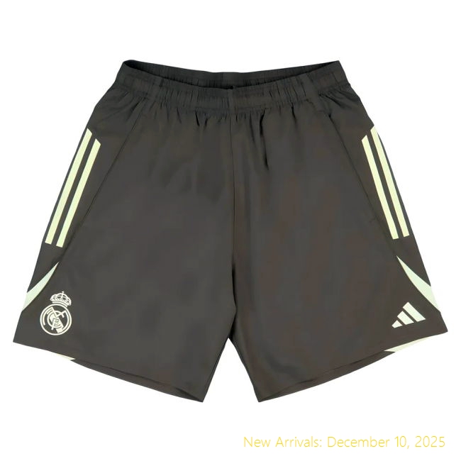 2025-2026 Real Madrid Home Shorts - Genuine Soccer - Performance,...