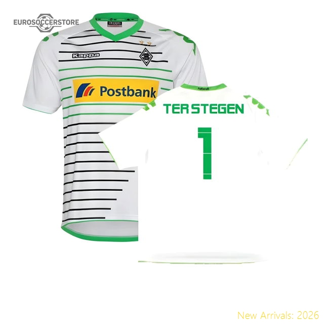 Borussia Monchengladbach 2013-14 Home Shirt ((Excellent) XXL) (Ter Stegen 1)