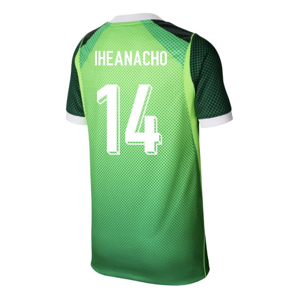 Nigeria 2026-2027 Home Shirt Iheanacho #14 Match Kit Team Jersey