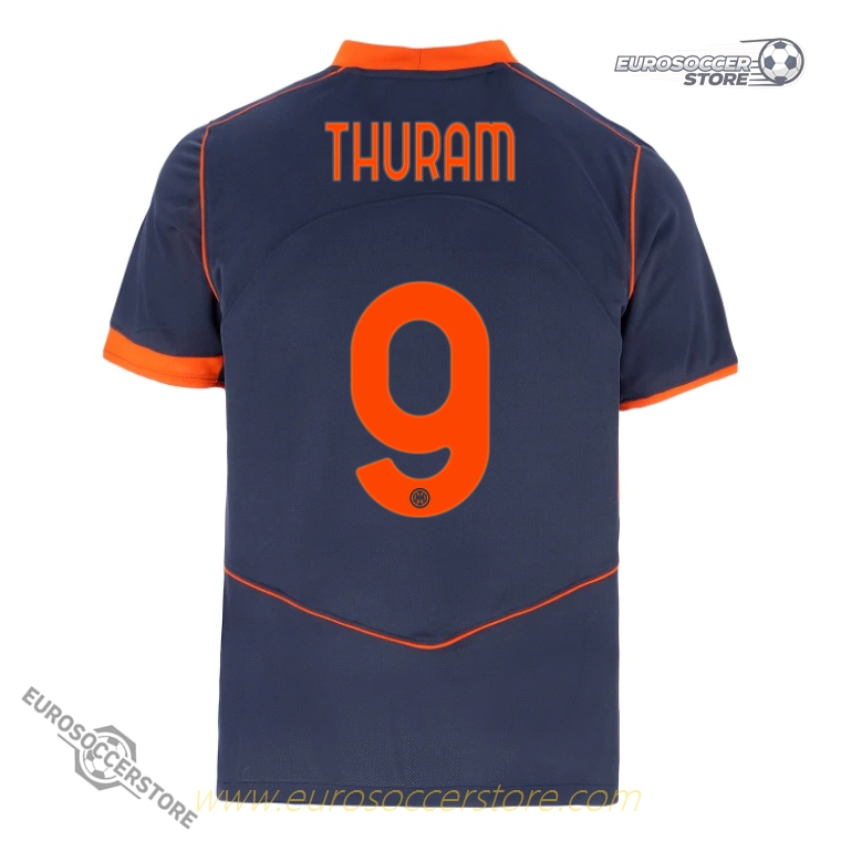 Inter Milan 25-26 Third Version THURAM 9 Football Jersey