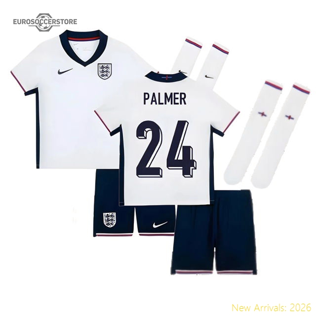 England 2024-2025 Home Kit - Durable Dri-fit Timeless Breathability