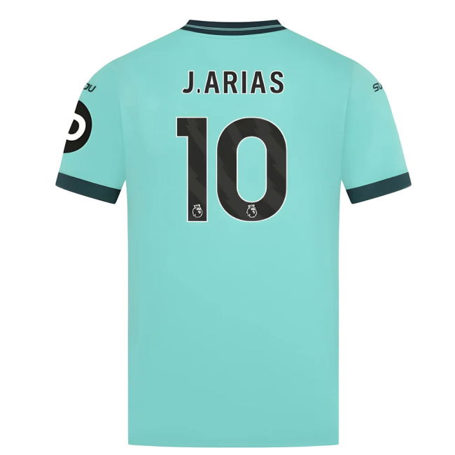 Arias 10 Legacy 2025-2026 Wolves Away Vintage Shirt