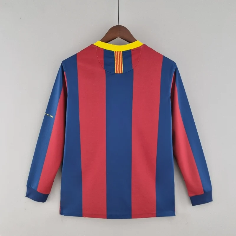 2010-2011 Barcelona Long Sleeve League retro kit