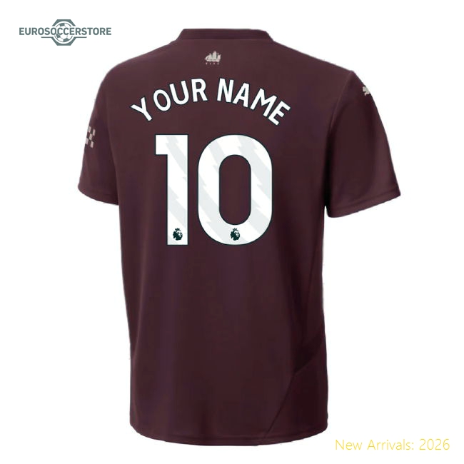 Durable Man City Mini Jersey 2024-2025 Breathable Quick-dry