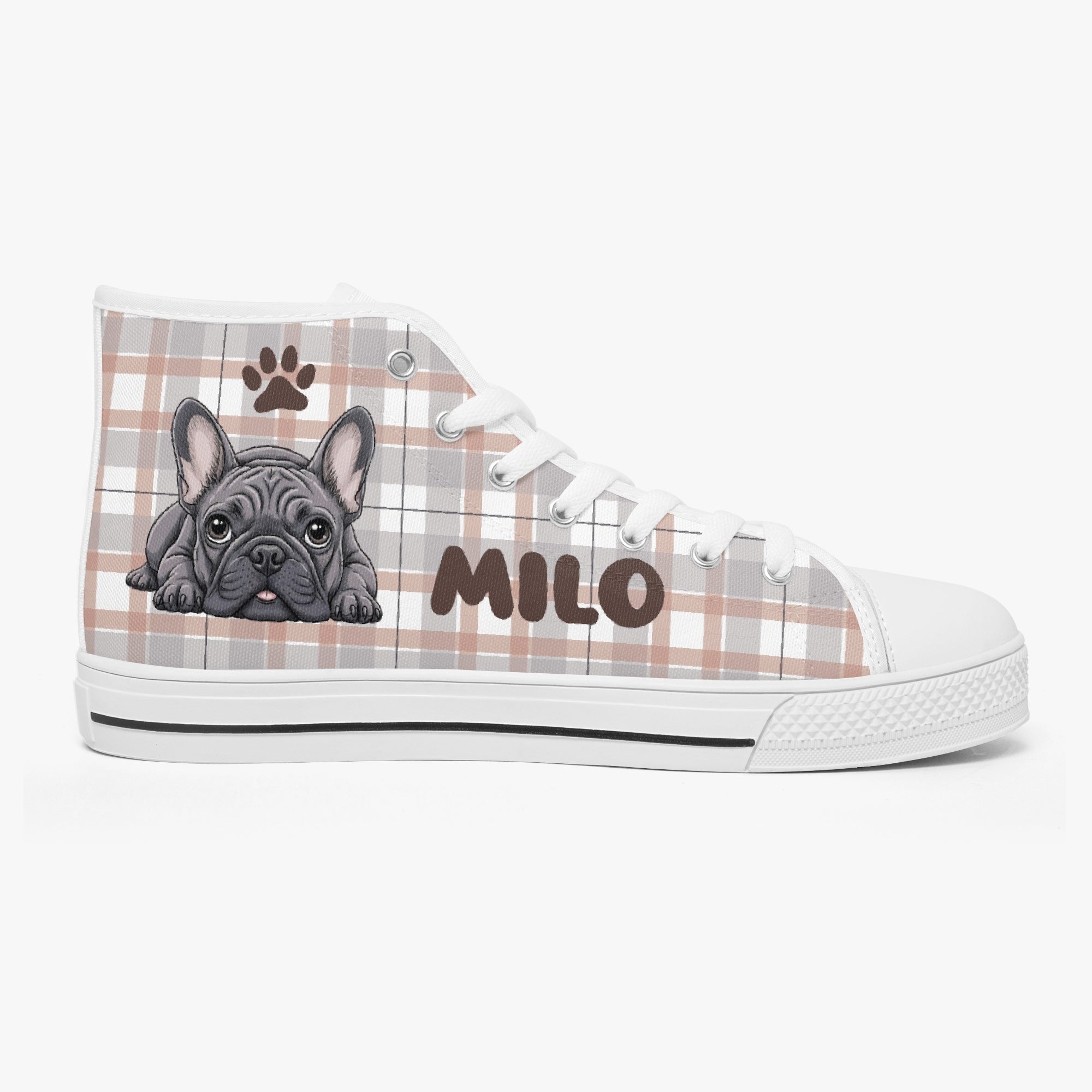 Meelo - Personalized Classic High-Top Canvas Shoes