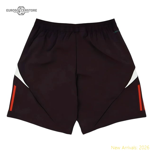 Fan-Favorite 2024-2025 Bayern Munich Downtime Shorts (Shadow Maroon)