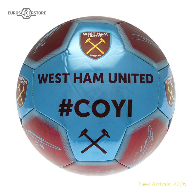 West Ham United Fc Sig 26 Skill Ball - Official Edition