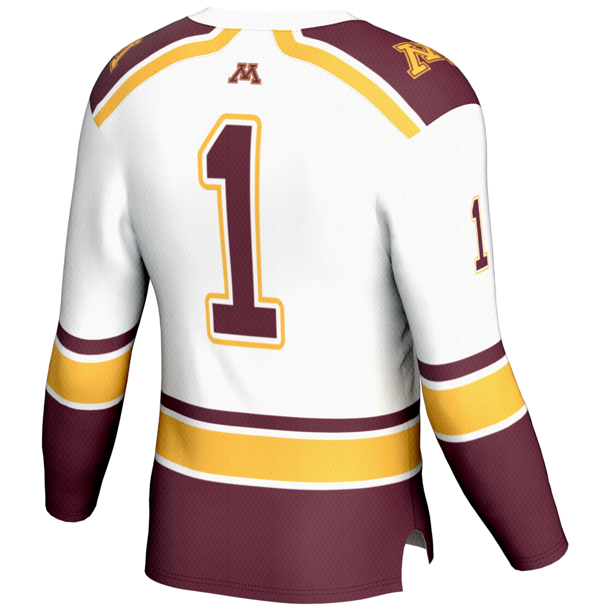 [NJP] Minnesota Golden Gophers GameDay Greats Youth Hockey Jersey - White