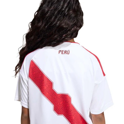 Peru 2026 Home Youth Jersey - Kene Art Heritage Junior Kit