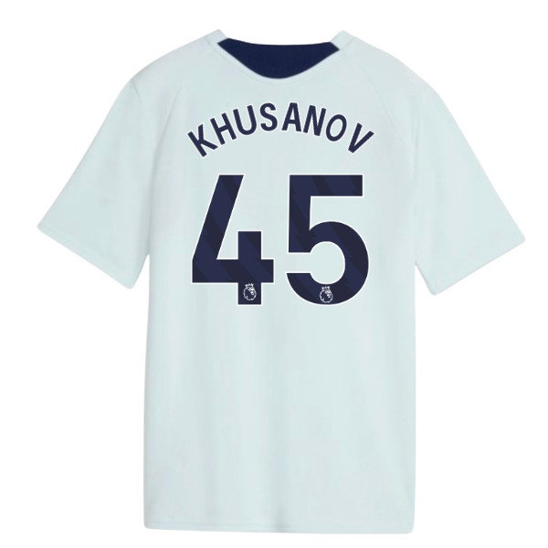 [HP] 2026-2027 Man City Training Jersey (Dewdrop) - Kids (Khusanov 45)