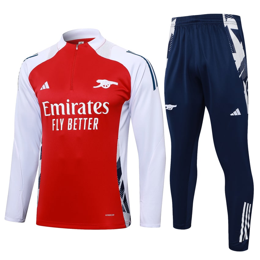 Arsenal Training Tracksuit 2024 2025 Red