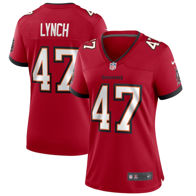 None John Lynch Record-Breaker TB Buccaneers Premium Jersey Game Day W