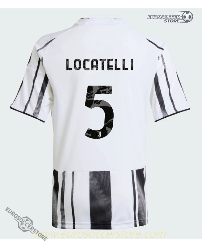 Juventus Home Jersey 25-26 with LOCATELLI 5