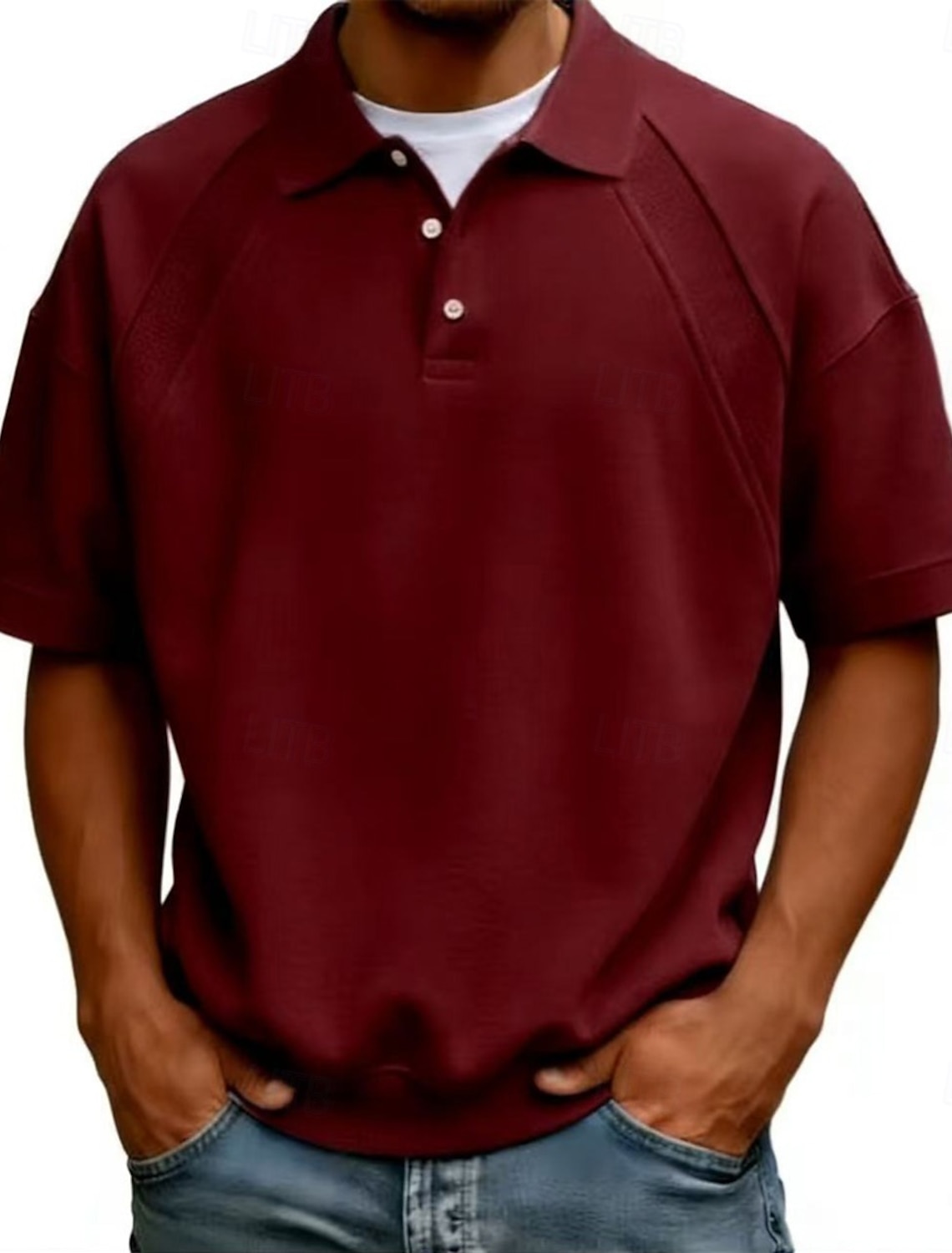 Men's Polo Shirts Casual Business Turndown Short Sleeve Fashion Basic