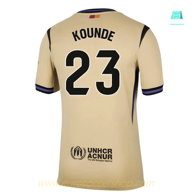 2025-2026 Barcelona Away Shirt (Kounde 23)