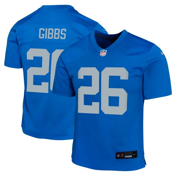 None Game NFL Jersey - Blue | Game-Day Football Apparel | NFL Football