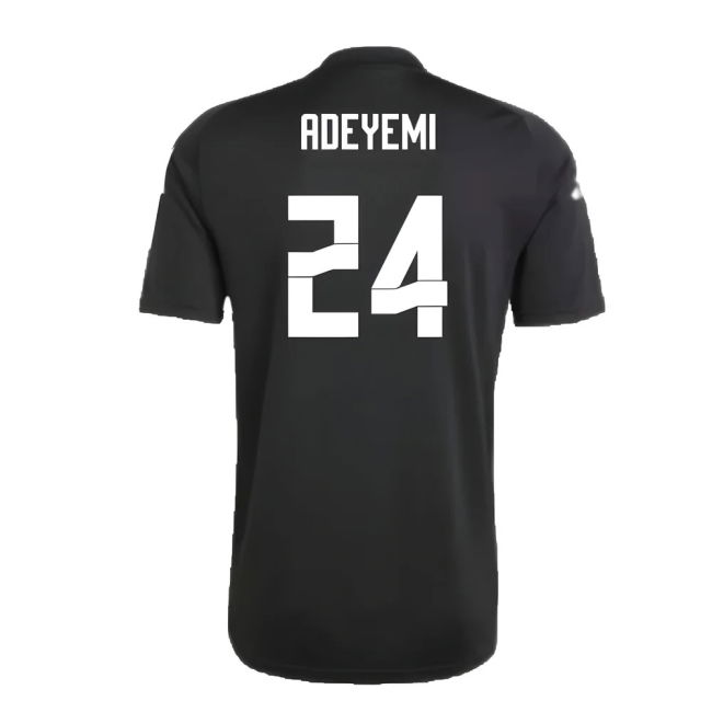 2024-2025 Germany Pre-Match Shirt (Black) (Adeyemi 24)