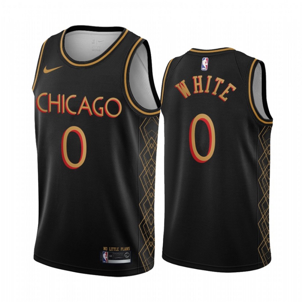 Chicago Bulls 0 Jersey - Black City Edition - NBA Collection