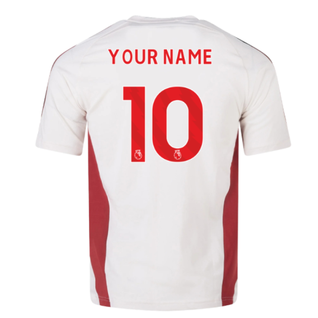 2025-2026 Liverpool Urban Purist Tee (White) (Your Name)
