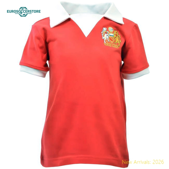 Football Team Kids Durable Manchester Reds Jersey 2025-2026