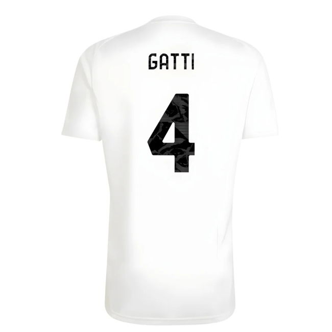 2025-2026 Juventus Training Tee (White) (Gatti 4)