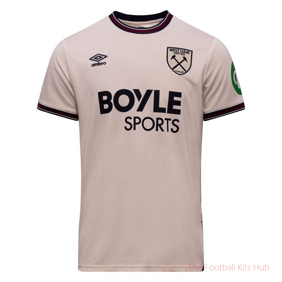 West Ham Away Shirt 2025/26