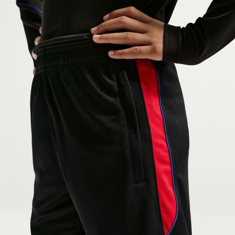 [EFKS] Paris Saint Germain Shorts Dri FIT Strike Black/Global Training Kids Red Uniform