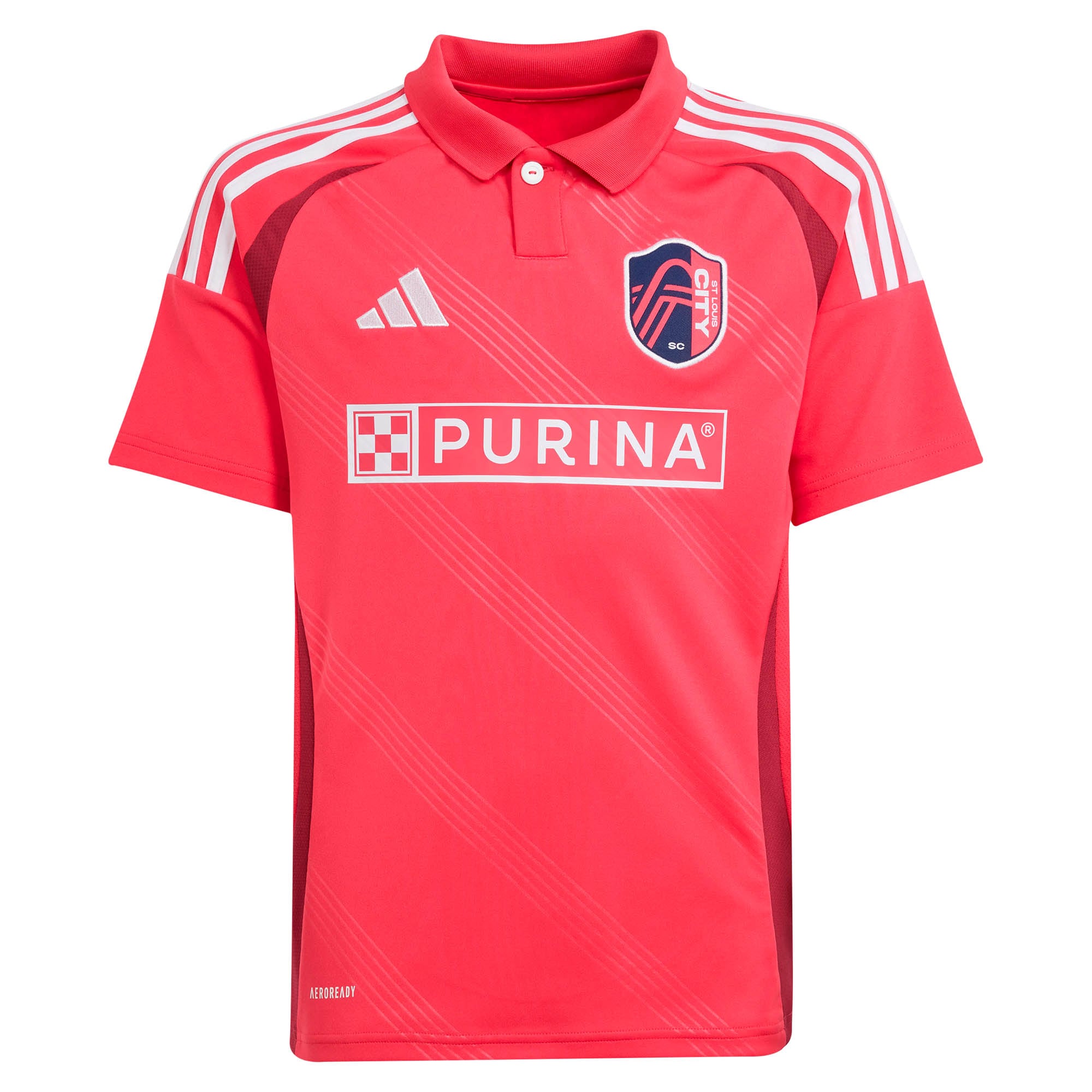 [LK] MyKhi Joyner St. Louis CITY SC Youth 2025 Forever CITY Red Replica Jersey - Red