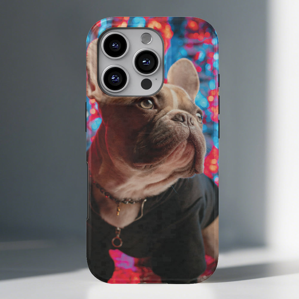 French Bulldog Dean Personalized Dual Layer Phone Case Durable Dog Item