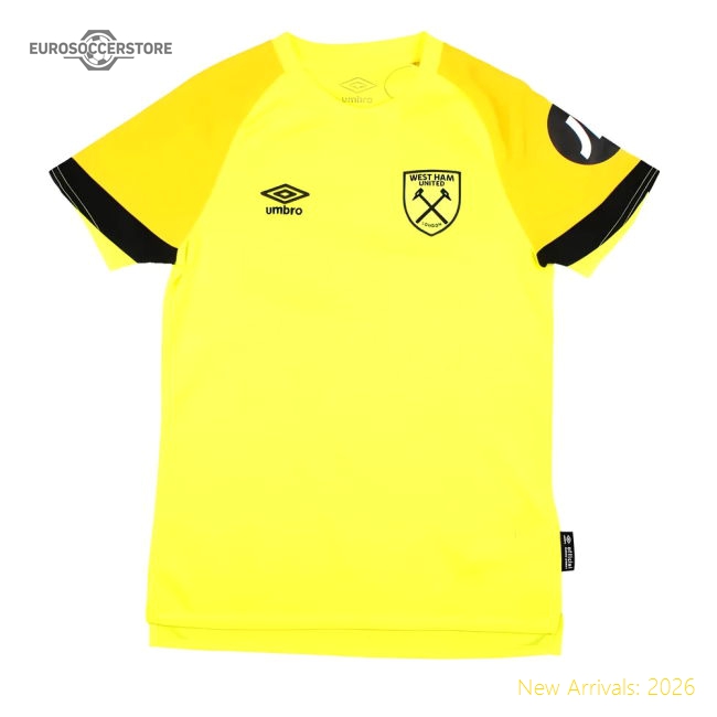Non-toxic West Ham Kids Jersey 2023-2024 Breathable Puma Drycell