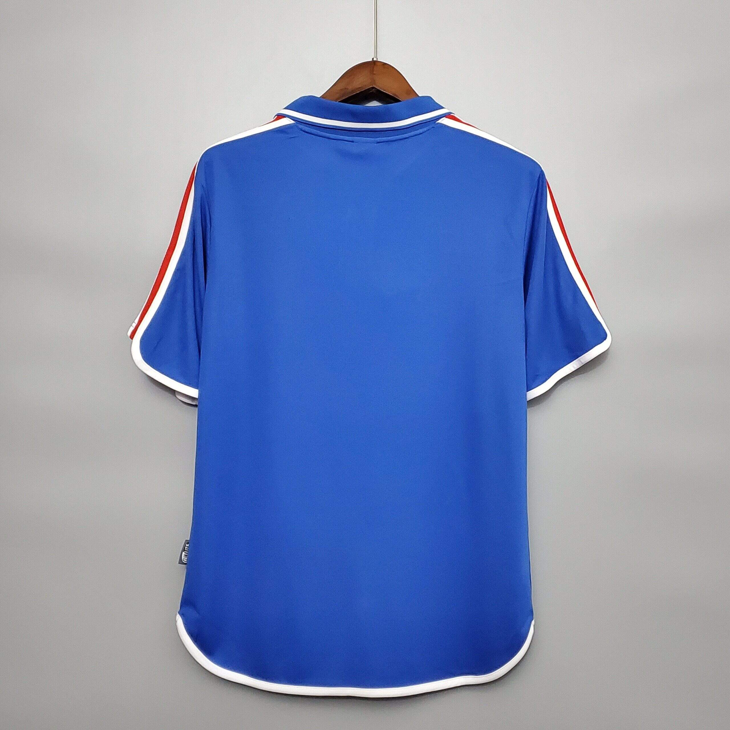 Cheap 2000 France home retro kit