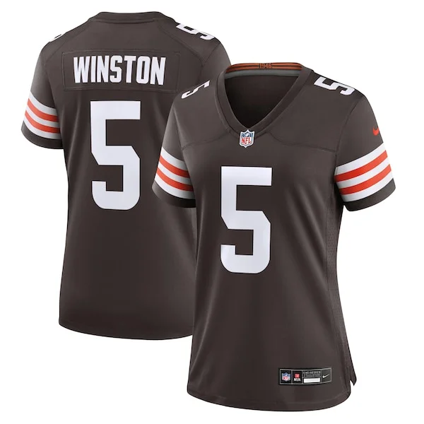 None Game NFL Jersey - Brown | High-Quality Football Apparel