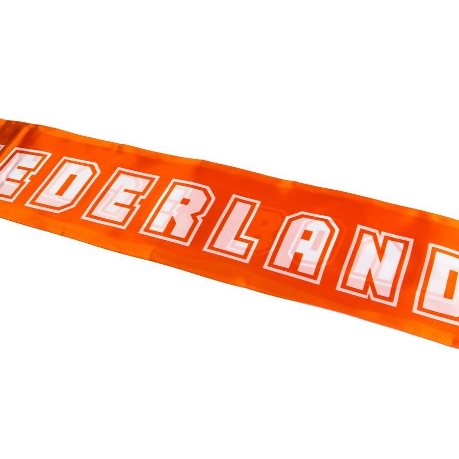 Holland Satin Scarf Orange/red/blue/pure White