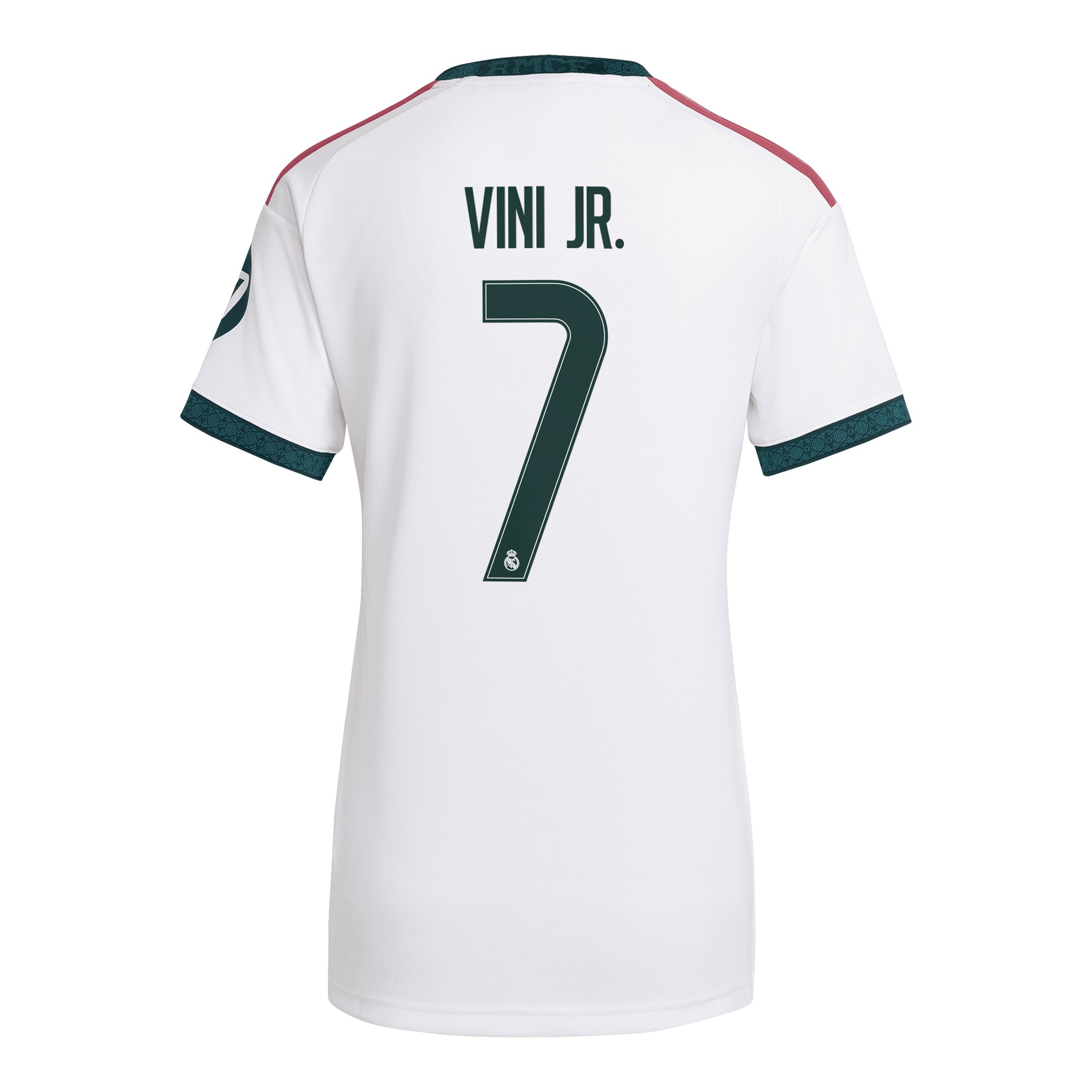 [JED] Vini Jr. Real Madrid Women's 2026/27 Home Replica Jersey - White