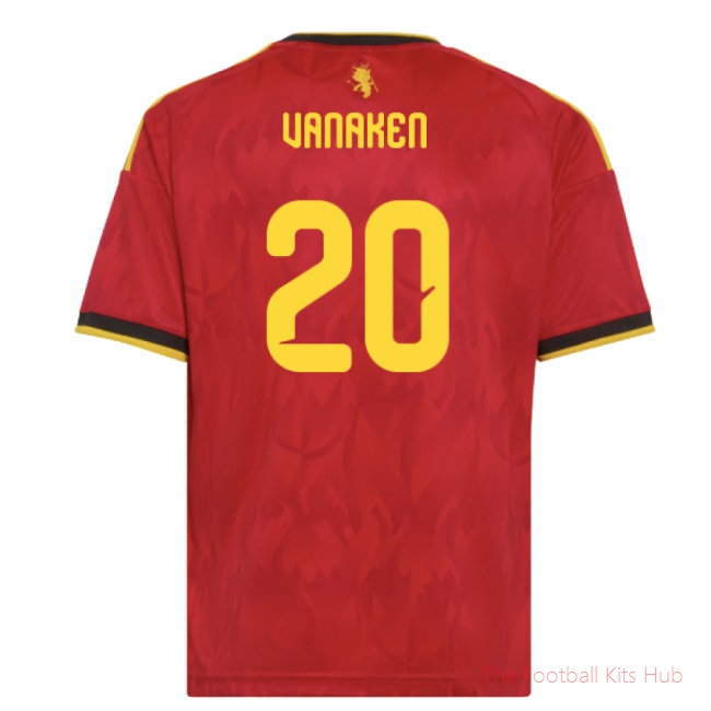 2026-2027 Belgium Home Shirt (Kids) (Vanaken 20)