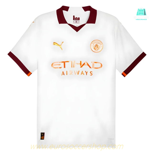 2023-2024 Man City Authentic Away Shirt